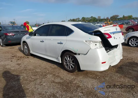 2013 Nissan Sentra Sr z USA, uszkodzony, nr VIN 3N1AB7AP6DL781539